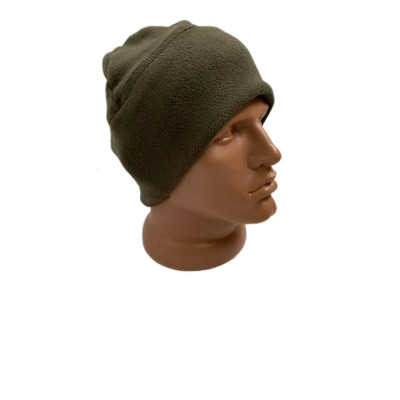 Шапка флісова зимова олива: зручне і тепле головне убрання для холодних днів!