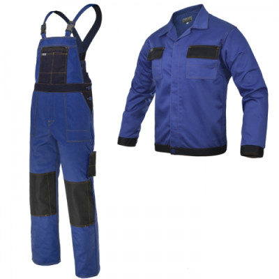 Робочий костюм ART.MASTER у синьо-чорному кольорі