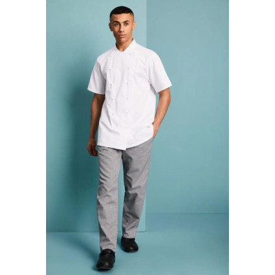 Форма кухаря чоловіча кітель білий штани в клітинку - ідеальний вибір для професіонала