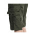 Літні шорти з додатковими кишенями в оливковому кольорі