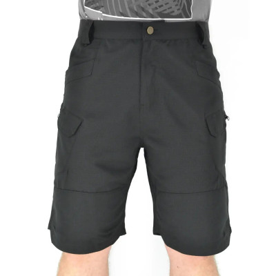 Найкращі тактичні шорти карго Ріп-Стоп Black - купити з доставкою