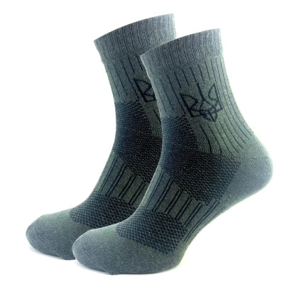 Літні тактичні шкарпетки ЗСУ Тризуб - зручний вибір для активного відпочинку