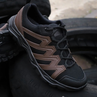 Кросівки тактичні літні на сітці Urban - коричневий вибір для стильного вигляду