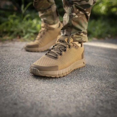 Кросівки тактичні літні M-Tac Summer Pro Coyote Sport - чоловіче взуття для активного відпочинку