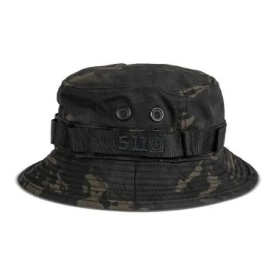 Панама 5.11 BOONIE HAT: військовий стиль у мультикам чорному варіанті