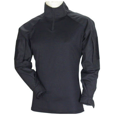 Тактична сорочка убакс ubacs coolmax рип-стоп Чорна