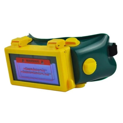 Окуляри RIAS Welding Mask для зварювання та різання металу Yellow-Green: забезпечте безпеку та комфорт у роботі