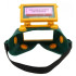 Окуляри RIAS Welding Mask для зварювання та різання металу Yellow-Green: забезпечте безпеку та комфорт у роботі